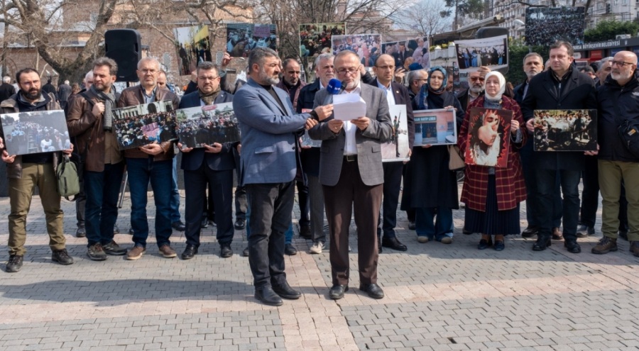 Bursa'da 28 Şubat protestosu
