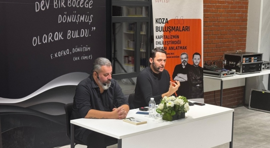 Yazar Barış İnce Nilüfer'de Koza Buluşmaları'nın konuğu oldu
