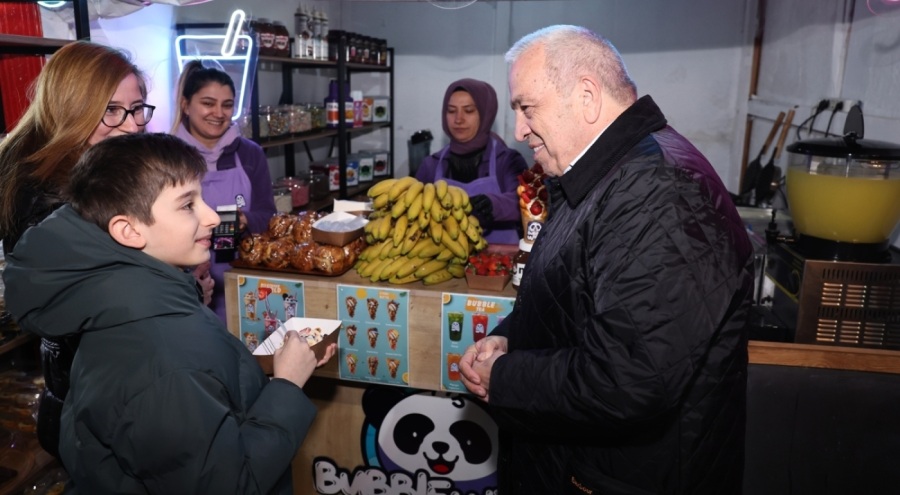Bursa'da Nilüfer Ramazan Sokağı'na yoğun ilgi!