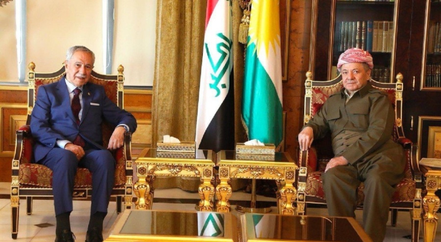 Bülent Arınç, Mesud Barzani ile bir araya geldi