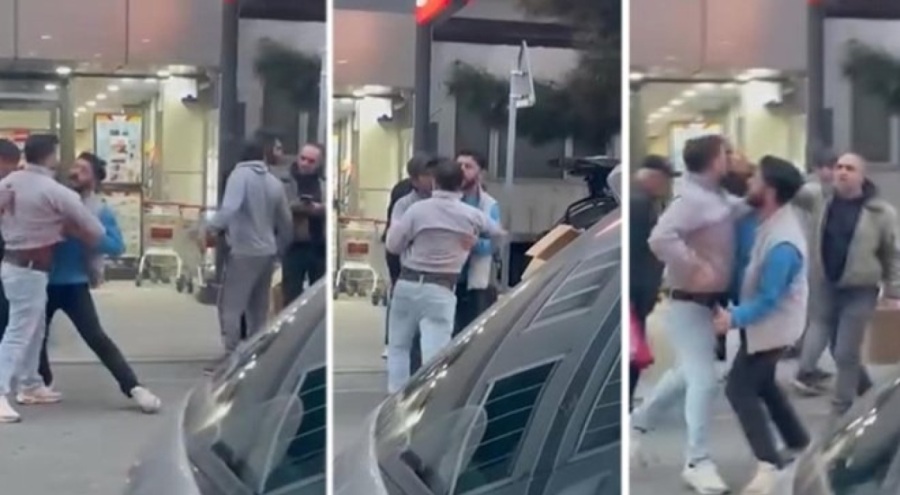 Seyyar satıcı ve fırıncı arasında pide kavgası