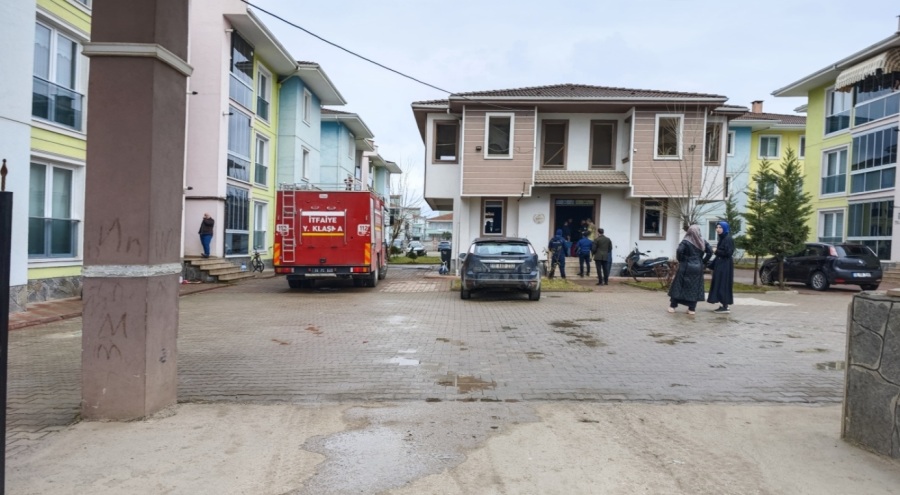 Bursa'da dikiş atölyesinde yangın