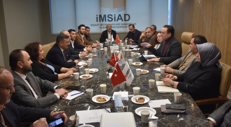 Bursa Milletvekili Türkoğlu'ndan İMSİAD yönetimine ziyaret!