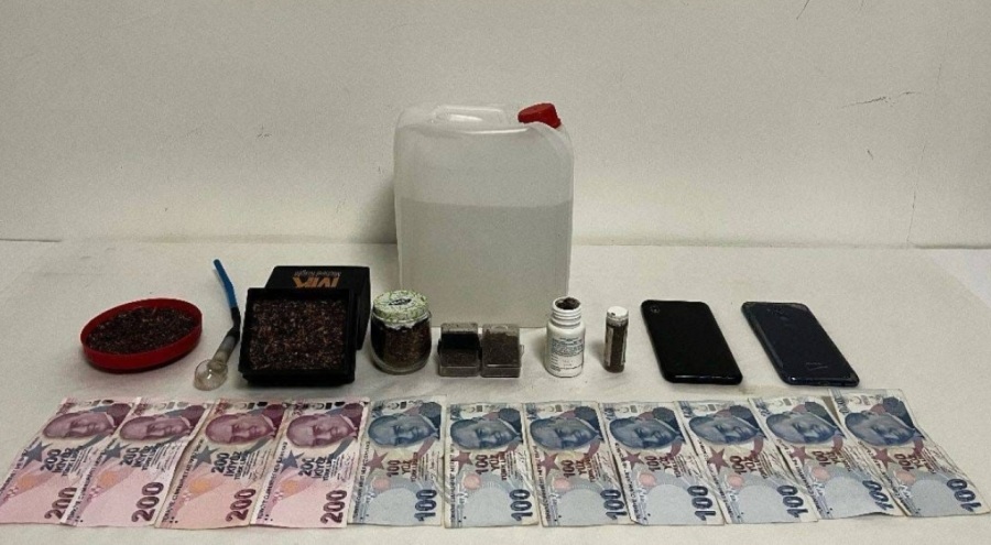 Tekirdağ'da uyuşturucu operasyonu