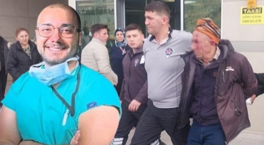 Hastanede dehşet anları! Doktora bıçaklı saldırı