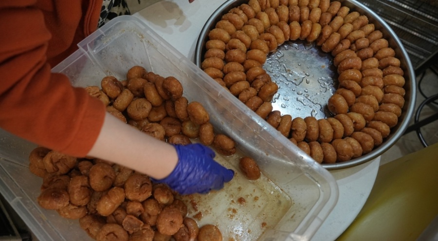 Bursa'da sadece Ramazan'da yapılan tatlının tarifi sır gibi saklanıyor