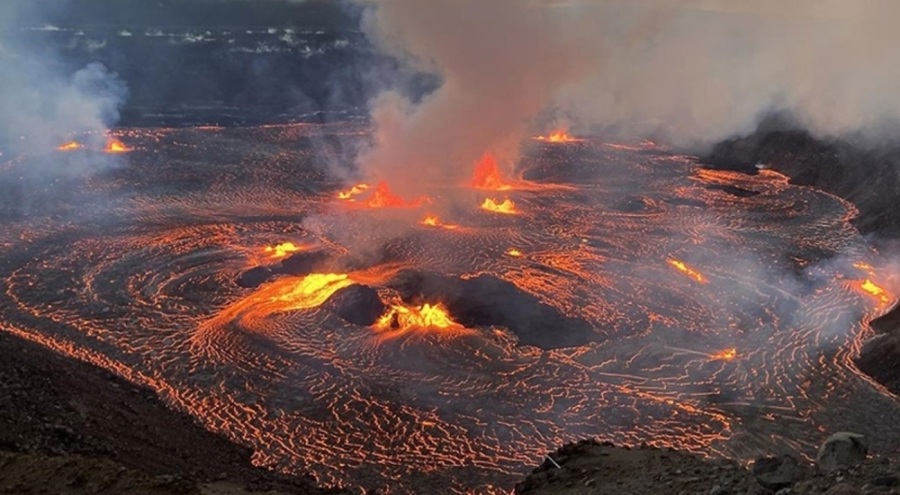 Hawaii adasında patlama!