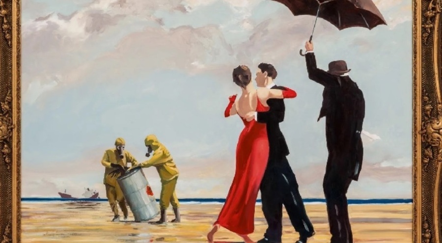 Bansky'nin yorumlanan eseri 4.3 milyon pounda satıldı