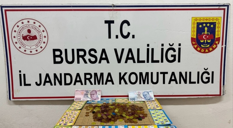 Bursa'da kahvehanede tombala oynayan 32 kişiye 296 bin TL ceza
