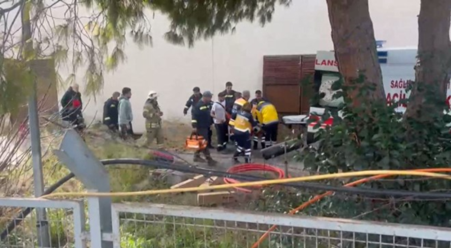 Trafo merkezinde patlama: Bir işçi ağır yaralı