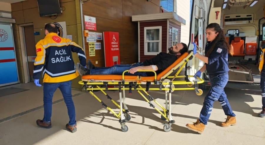 Bursa'da kazara kendini vurdu!