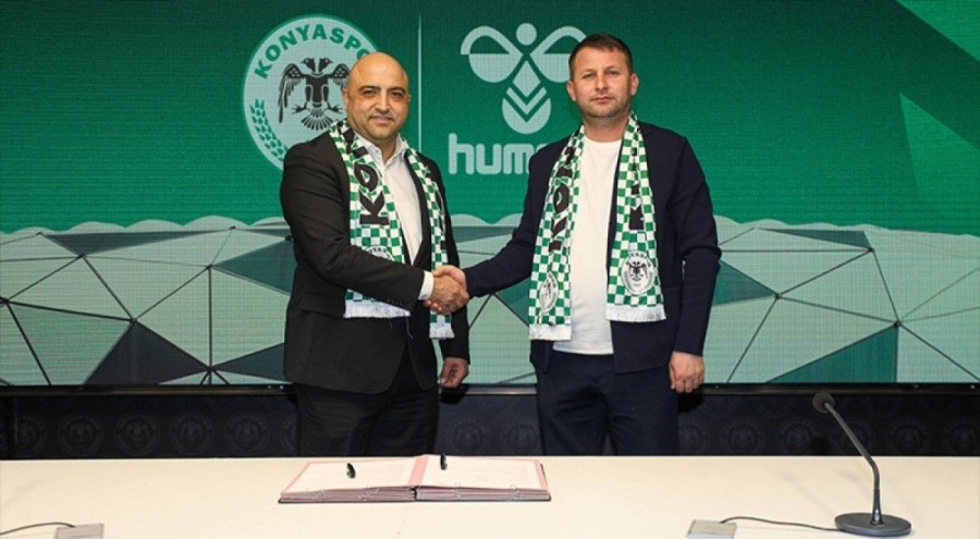 Konyaspor ile Hummel sponsorluk anlaşması imzaladı
