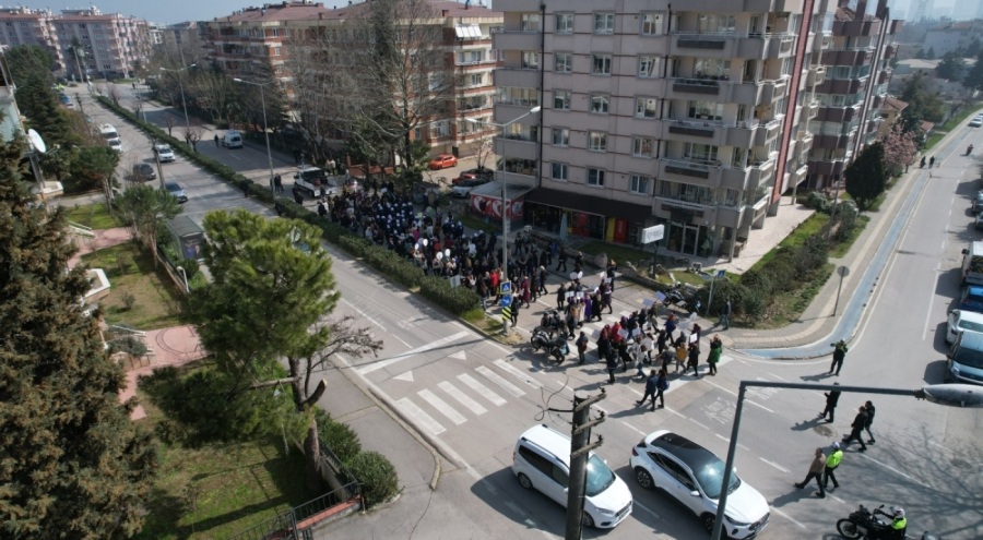 8 Mart Dünya Kadınlar Günü'nde Nilüferli kadınlar adalet ve eşitlik için yürüdü