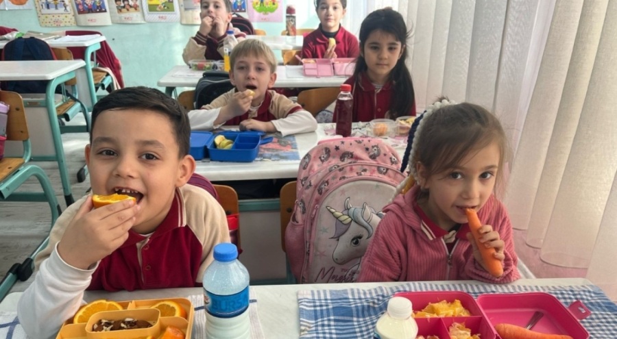 Bursa'da 560 bin öğrenci sağlıklı beslenme ve hareketli hayat için proje