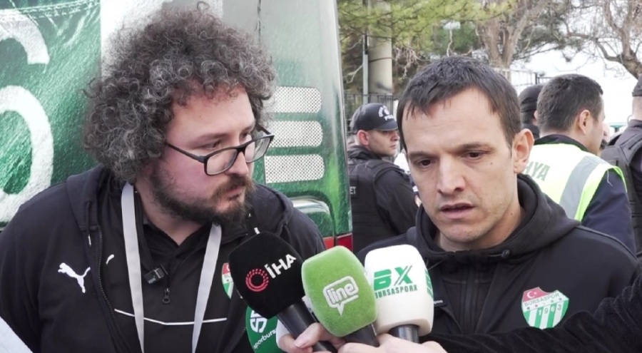 Bursaspor Teknik Direktörü Batalla: "Öz eleştiri yapmak lazım"