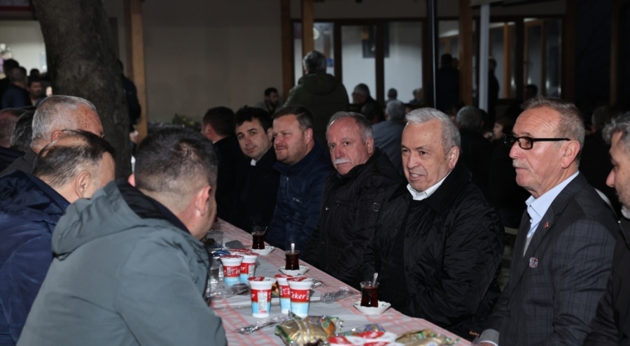 Şadi Başkan Gökçe Mahallesi'nde iftara katıldı