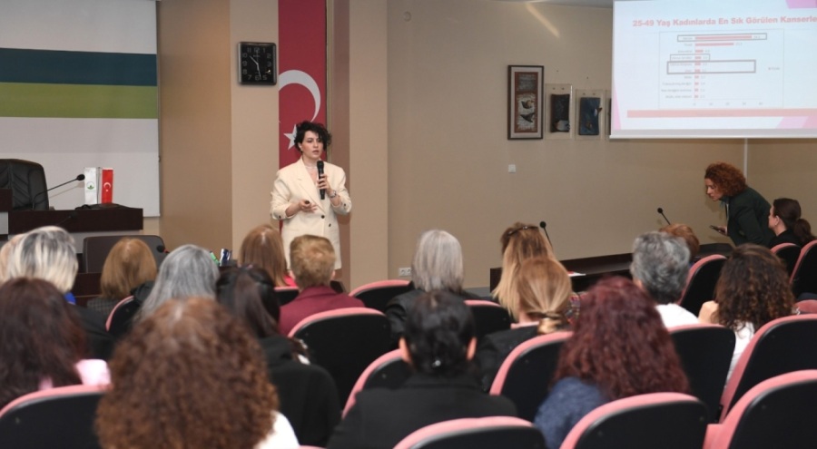 Osmangazi'de kadınlara özel sağlıklı yaşam semineri