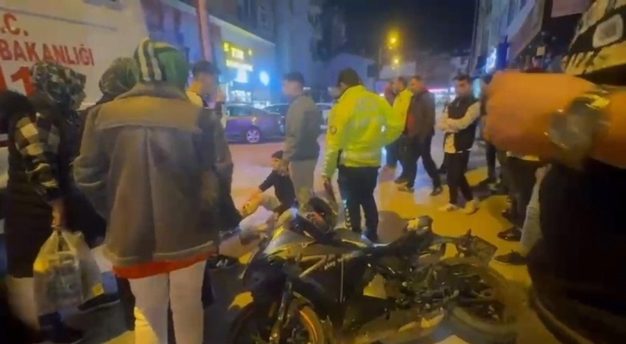 Bursa'da ehliyetsiz sürücü polisten kaçarken hastanelik oldu