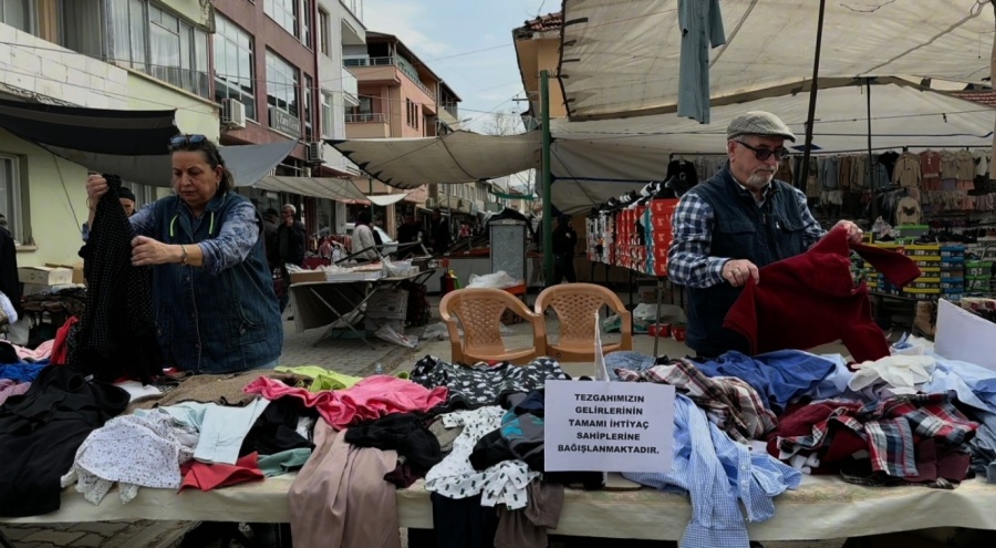 Bursa'da 'iyilik tezgahı' ile ihtiyaç sahiplerine destek oluyorlar