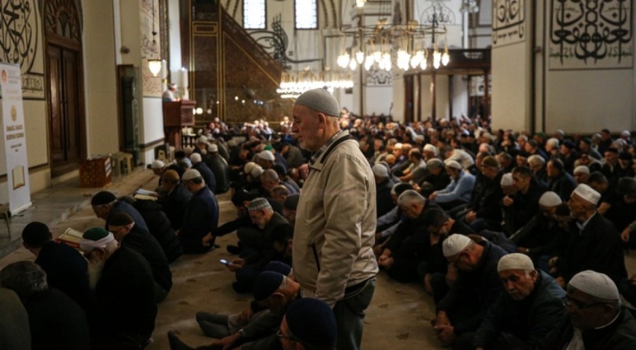 TSK Mehmetçik Vakfı Bursa Ulu Cami'de mevlit okuttu