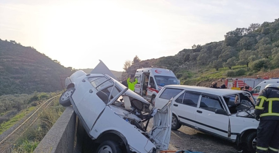 Zincirleme trafik kazası: 8 yaralı