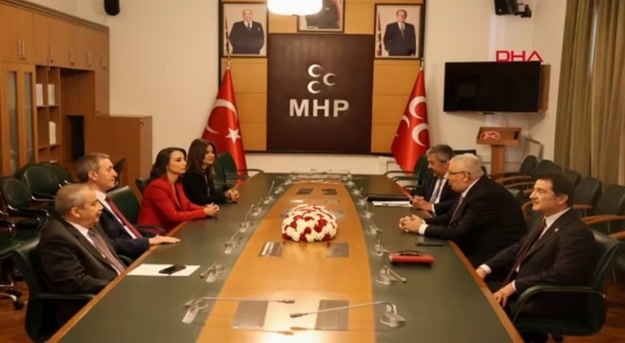 MHP ile DEM Parti görüşmesi başladı