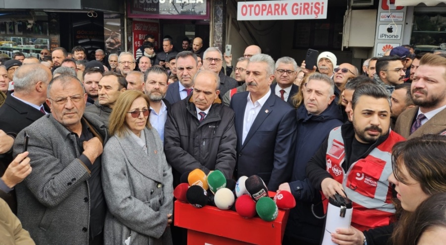 CHP Bursa'dan gözaltılara tepki!