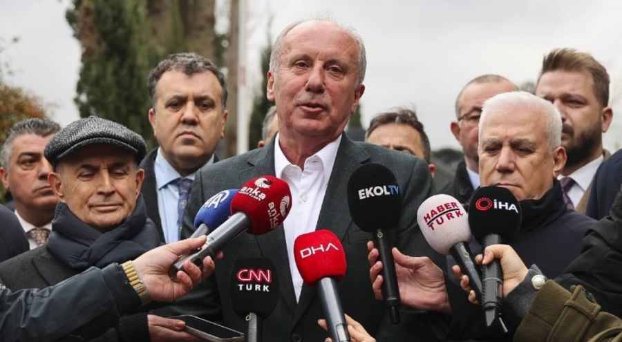 Muharrem İnce ve belediye başkanlarından gözaltına alınan İmamoğlu'nun evine ziyaret