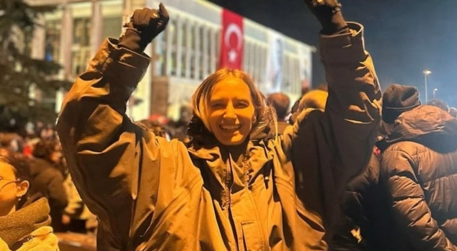 Didem Soydan, Ekrem İmamoğlu için Saraçhane'ye gitti: Korkma