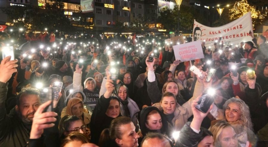 Giresun'da halk İmamoğlu için bir araya geldi