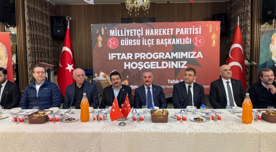 MHP Genel Sekreteri Büyükataman, Bursa'daki iftar programında konuştu