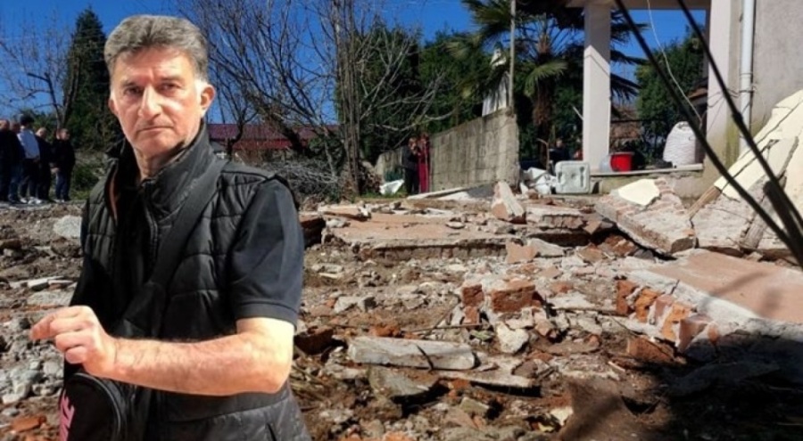 Tekvando antrenörünün feci ölümü: Evinin yıkımını izlerken duvarın altında can verdi