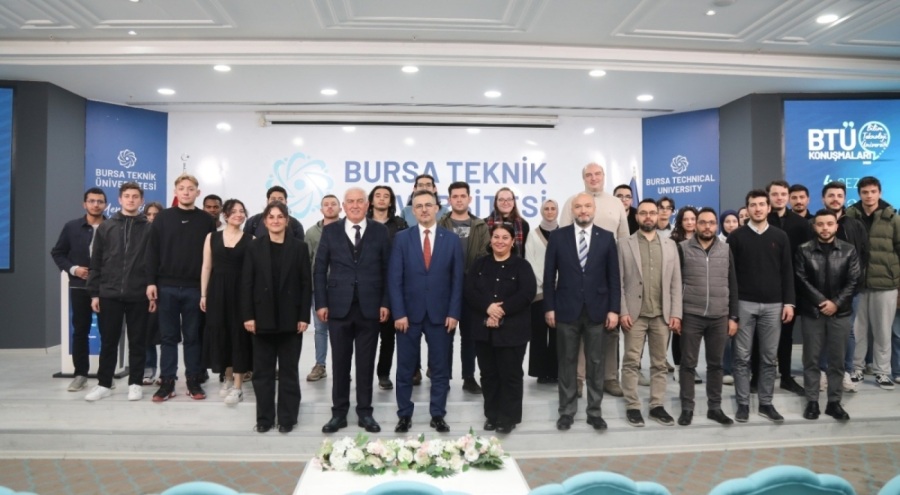 Bursa Teknik Üniversitesi konuşmalarının konuğu İbrahim Gülmez: "Sanayi fırsatlarını değerlendire...