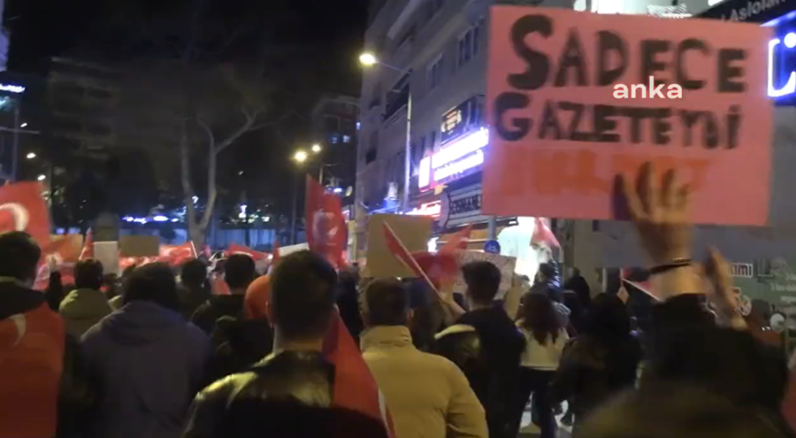 Bilecik'te İmamoğlu protestosu