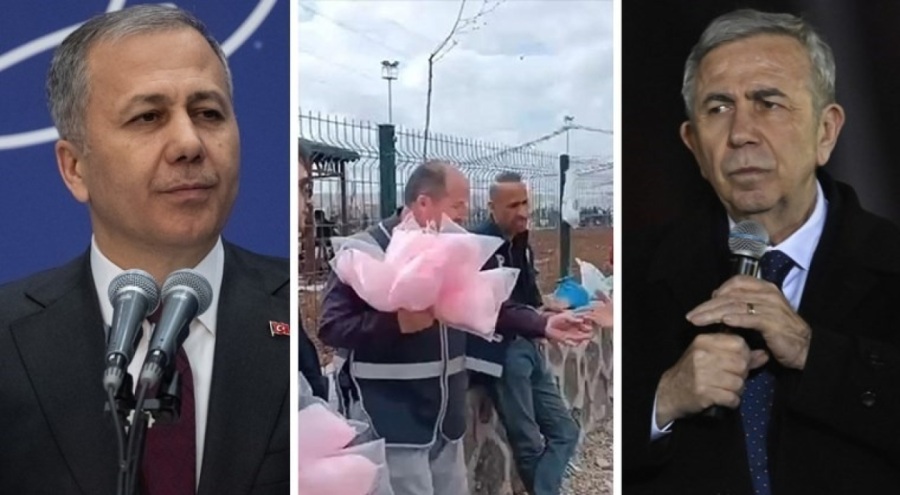 Mansur Yavaş'ın tepkisi gündem olmuştu... Bakan Yerlikaya'dan 'pamuk şeker' paylaşımı