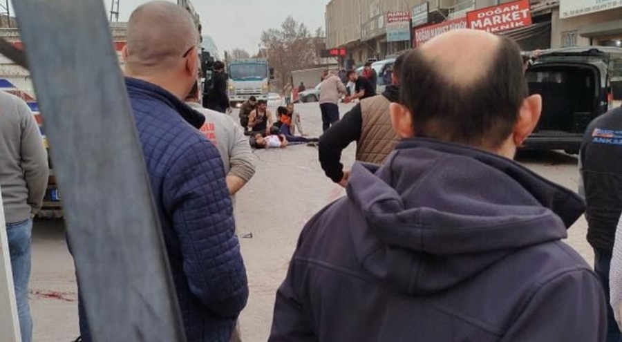 Esnaf gruplar birbirine girdi: Çok sayıda yaralı var