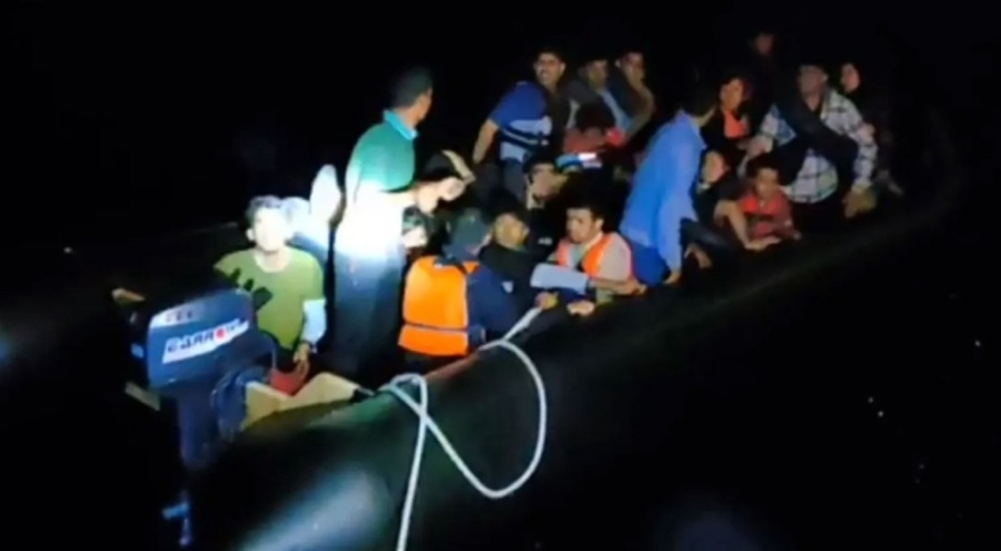 Çanakkale'de 41 düzensiz göçmen yakalandı