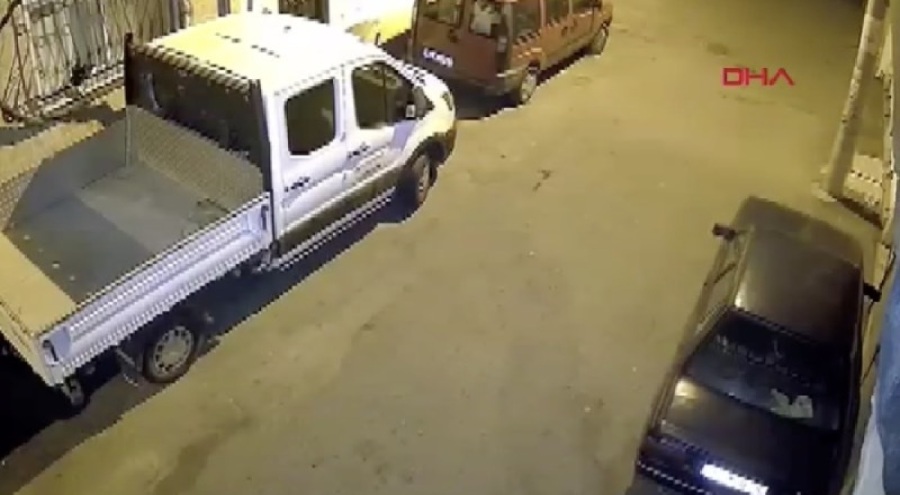 Komşusunun kamyonetini çalan şahıs yakalandı