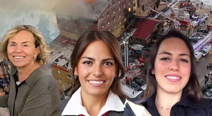 Kartalkaya yangın faciasında otel sahibinin eşi ve kızları tutuklandı