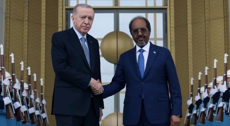 Cumhurbaşkanı Erdoğan, Somalili mevkidaşı ile görüştü