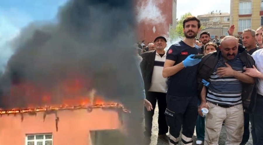 Sac ekmeği faciaya dönüyordu! Dumandan etkilenen ev sahibi hastaneye kaldırıldı