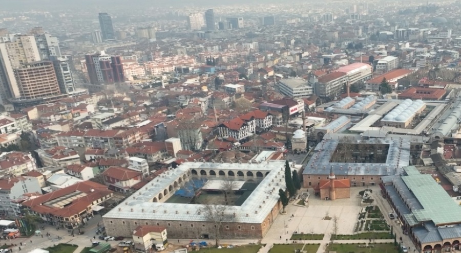 Bakan Kurum'dan Bursa'daki Tarihi Hanlar bölgesindeki dönüşüme ilişkin açıklama
