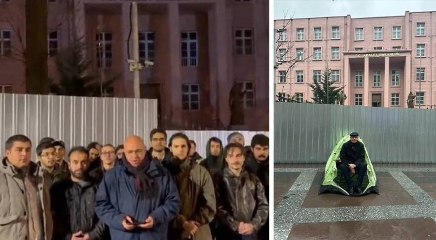 Nöbet tutan Mahmut Tanal'dan açıklama: Gençlerin eğitimi, güvenlik bahanesiyle kurban edilemez!