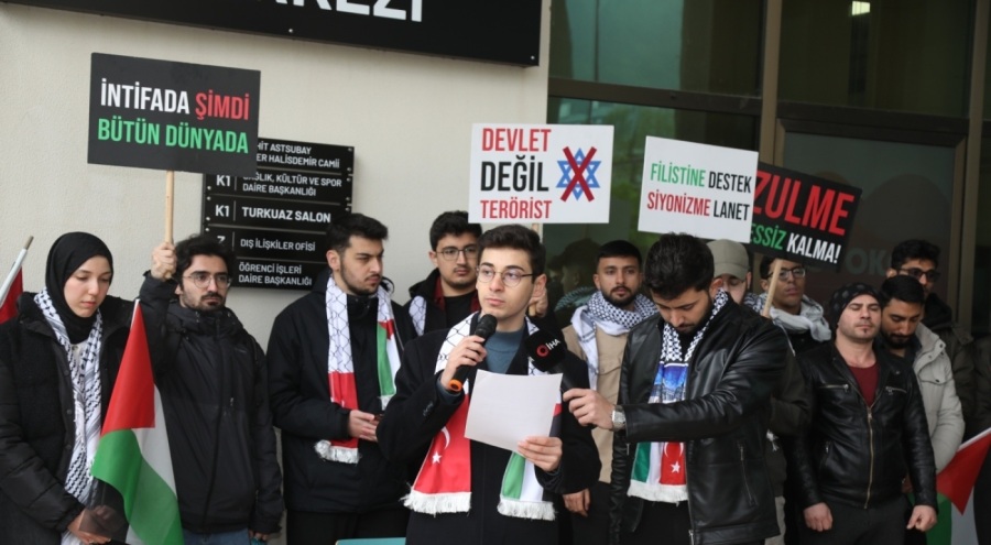 Bursa Teknik Üniversitesi öğrencilerinden tekbir çağrısı