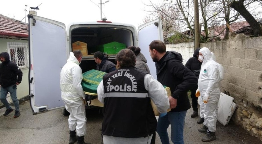 Yanan evde bulunan cesedin kimliği belirlendi
