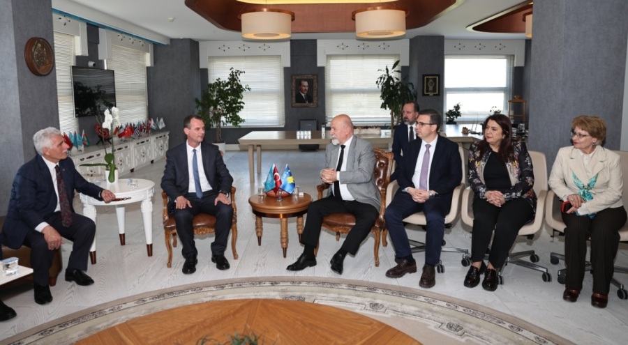 Kardeş şehir Peja'dan Nilüfer Belediyesi'ne ziyaret