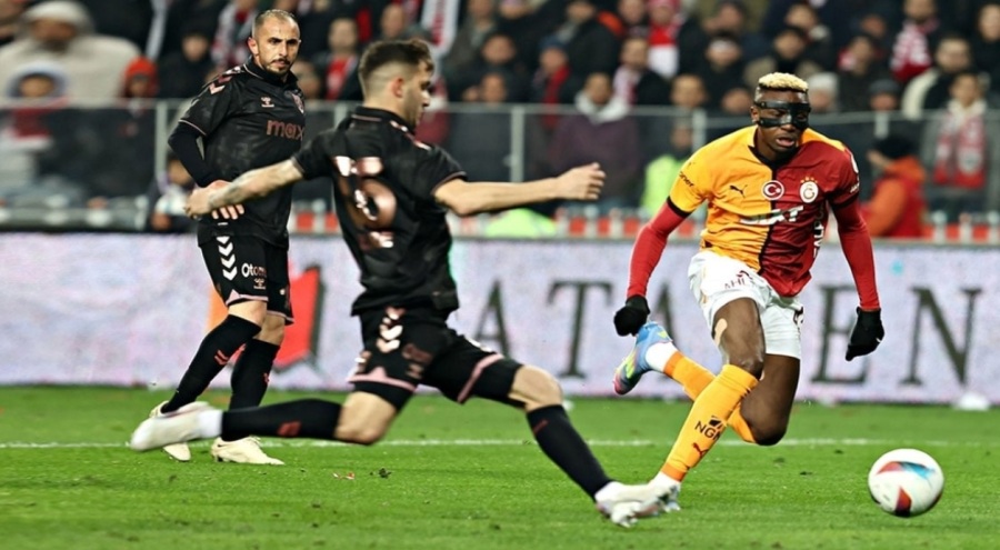 Samsunspor'a konuk olan  Sarı-kırmızılılar 2-0 galip geldi