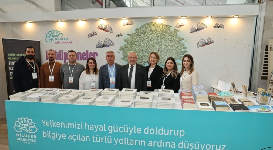Nilüfer Belediyesi Bursa 22'nci Kitap Fuarı'nda yerini aldı