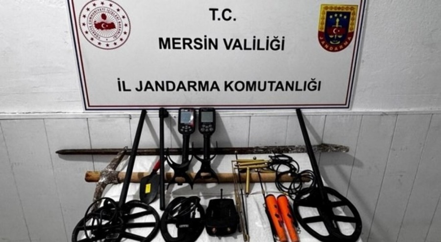 Kaçak kazıya gözaltı