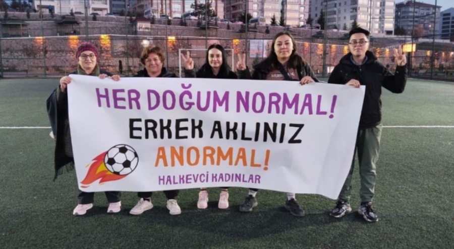 Halı sahada bir araya gelen kadınlar: Beden bizim karar bizim!